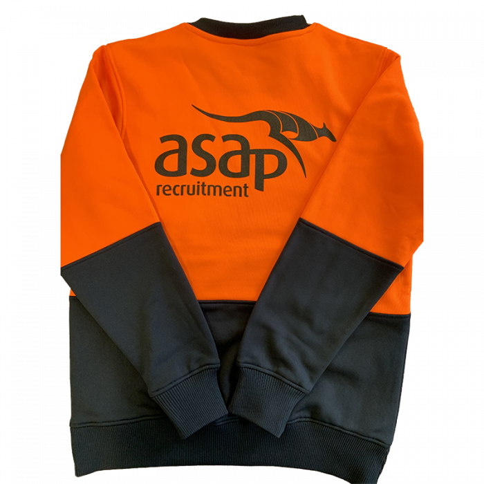 ASAP Recruitment HiVis Fleece Back