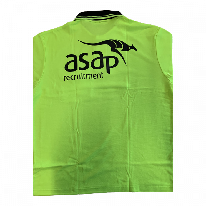 ASAP Recruitment HiVis S/S Polo Green